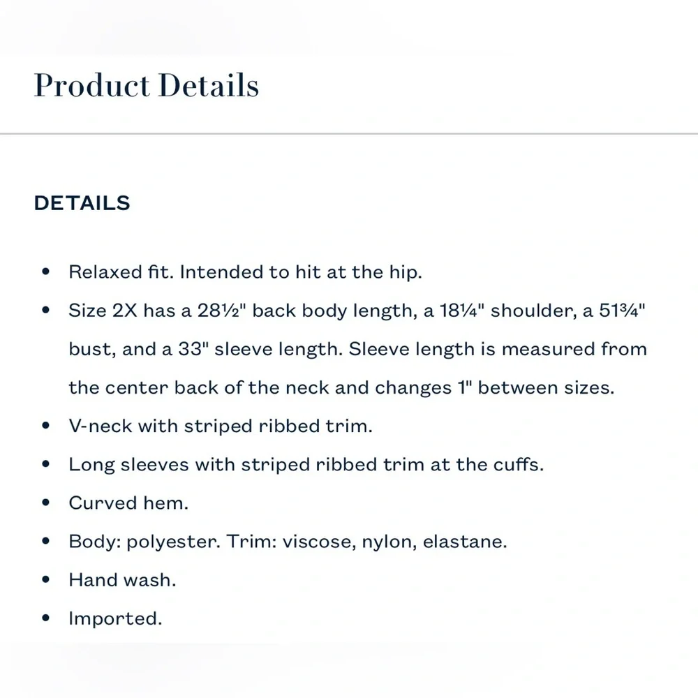 Lauren Ralph Lauren Polka Dot Silky Top Pullover Red Navy Womens Plus Size 2X - Picture 8 of 8